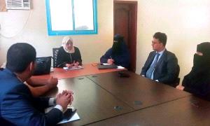 اللجنة الوطنية اليمنية تبحث ٱليات التعاون مع جمعية المستشارين والمدربين في اليمن
