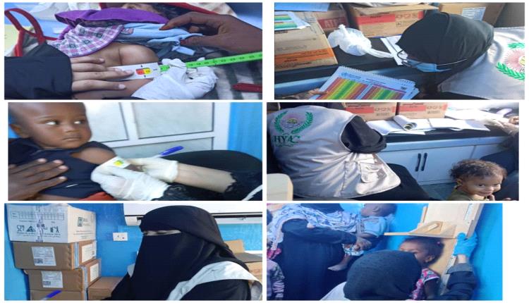 الحكمة تواصل تشغيل عيادتها الطبية المتنقلة في رمضان بعدن..