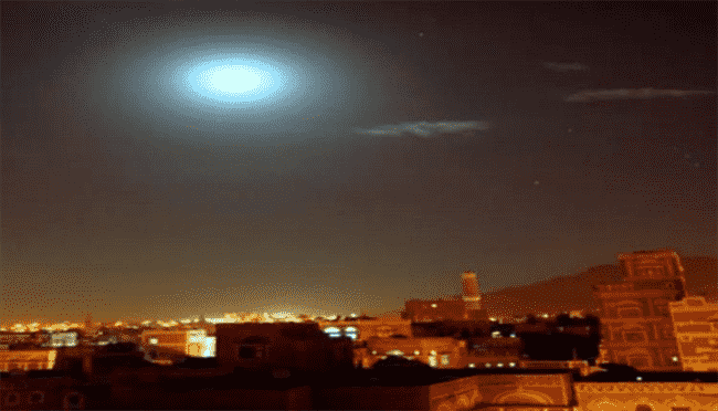 تحليق طيران استطلاعي في أجواء صنعاء