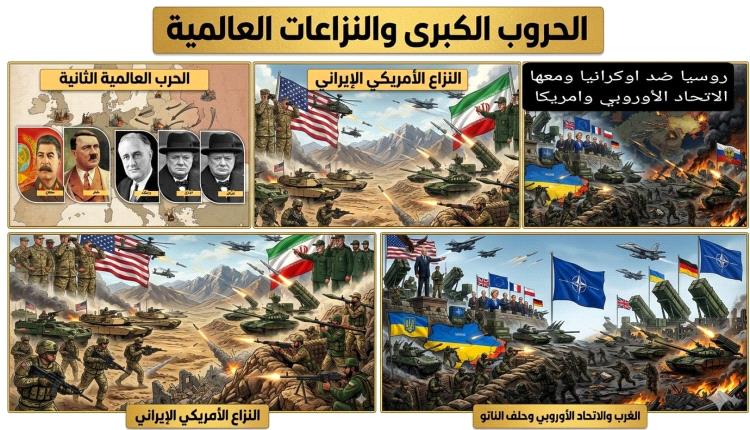 كل حرب كبرى بداية عالم جديد: من النزاعات الكبرى إلى تحولات السياسة والاقتصاد والعسكرة وإعادة التوازن الدولي