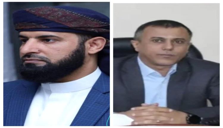 مدير صناعة وتجارة بعدن المستشار العُمري يبارك للدكتور الرباش تعيينه محافظاً لأبين