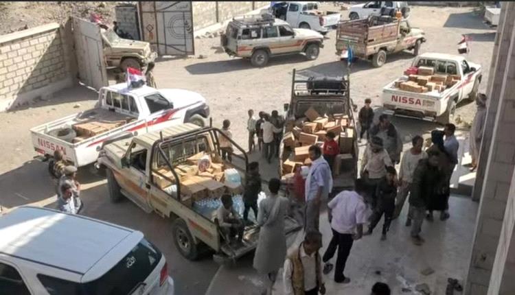 أبناء جحاف يسيرون أولى قوافلهم لإفطار المرابطين إلى جبهات الضالع تأكيداً على استمرار الدعم الشعبي للمقـ.ـاتلين