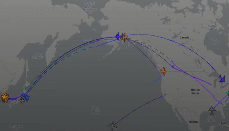 تحركات جوية مريبة فوق المحيط الهادئ تثير التساؤلات حول تصعيد وشيك