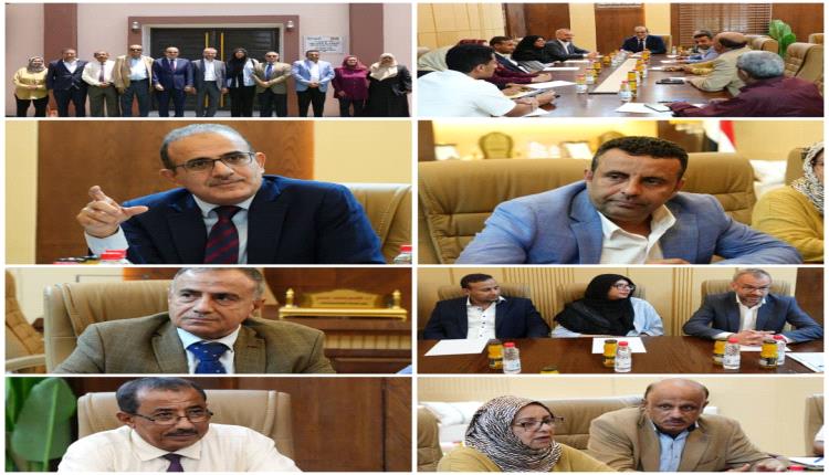 وزير الصحة يلتقي وفد جامعة رستوك الألمانية..