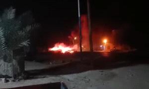 انفجـ.ـارات تهز مدينة سيئون إثر حريق في مستودع للخردة يُشتبه باحتوائه على مـ.ـقذوفات عسكرية