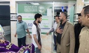 محافظ الضالع يتفقد مركز الغسيل الكلوي ويؤكد: "صحة المواطن من أهم  أولوياتنا"