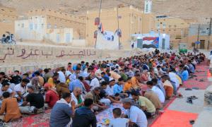 إفطار صائم في حي السلام بالقطن صدقة على أرواح الشهداء وتأكيد على ثوابت القضية الجنوبية