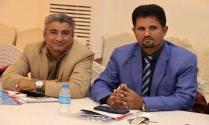 شوبه يبارك للدكتور باعزب بمناسبة حصوله على لقب "أستاذ مشارك" من جامعة عدن