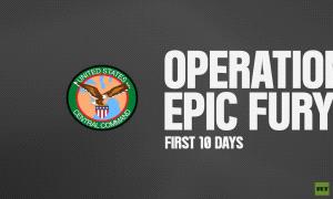 الجيش الأمريكي يلخص 10 أيام من الحر.ب على إير.ان