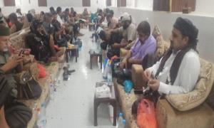 لليوم الثاني.. جموع المعزيين يتوافدون الى جمعية السعدي بالمنصورة لتقديم واجب العزاء بوفاة والدة الشيخ عفيف عمر العمودي