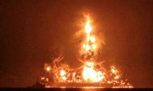 بعد استهداف ناقلتين.. العراق يغلق موانئه النفطية