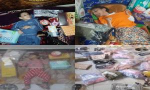 تدشين مشروع كسوة العيد لـ70 طفلاً من أطفال الضمور الدماغي بالضالع