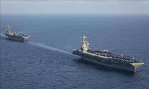 حاملة الطائرات الأمريكية "فورد" تصل البحر الأحمر