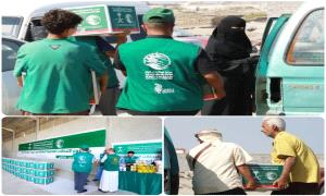 النوبة يدشن توزيع 5 آلاف سلة غذائية للأسر الأشد احتياجاً بعدن 