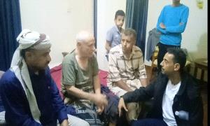 الهيئة التنفيذية لانتقالي مديرية الضالع تطمئن على صحة العميد عبدالله مهدي