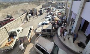 مديرية الحصين تواصل دعم المرابطين: تسيير القافلة الغذائية الثانية إلى جبهات الضالع بمشاركة واسعة من أبناء المديرية