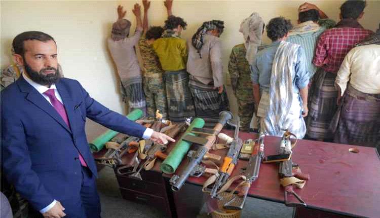 إصابة مرافق لمحافظ أبين خلال عملية أمنية لإنهاء تقطع مسلح في حسان