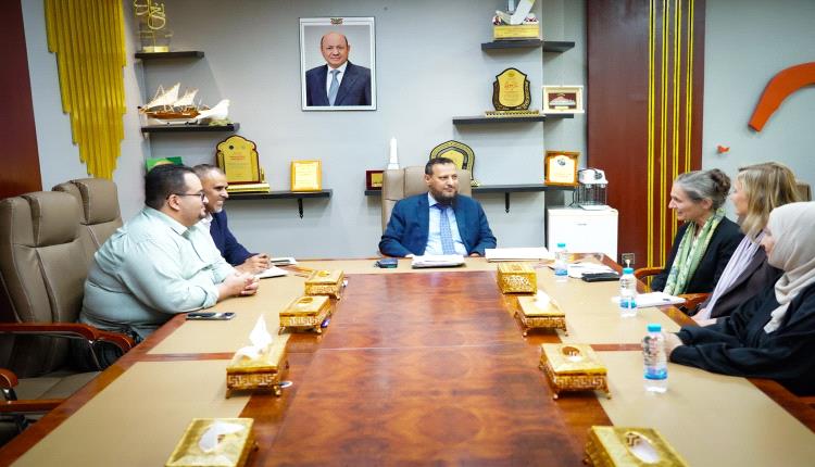 المحافظ شيخ: المشاريع المستدامة للعاصمة عدن محل تقدير وحريصون على تحديث ماستر بلان ميناء عدن