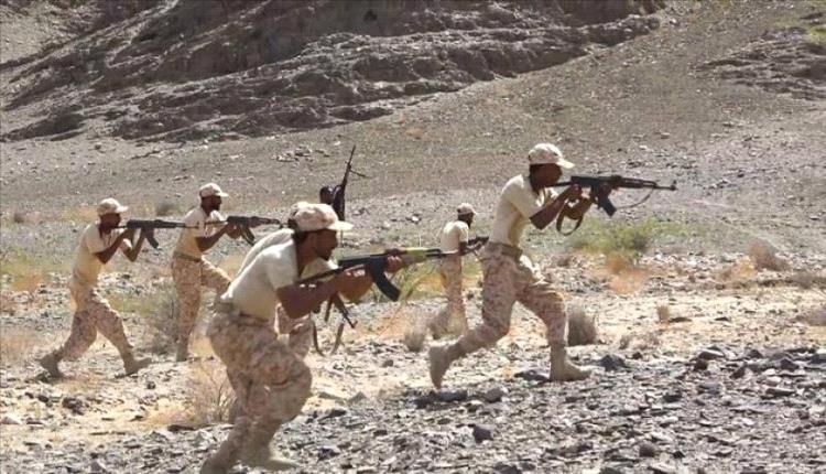 بالصور.. قوات العمالقة الجنوبية تستعرض قوتها بمناورة نارية ومسيرات في أبين