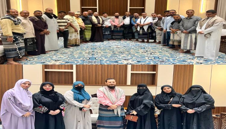 معالي وزير الدولة محافظ العاصمة عدن يستقبل فريق الحوار والتواصل بمشروع عدن الوطني
