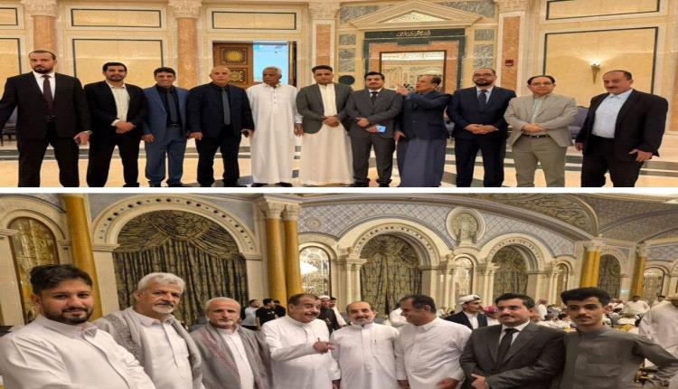 أعضاء الوفد الجنوبي يشاركون في تشييع الرئيس السابق عبدربه منصور هادي ويقدمون واجب العزاء والمواساة لأسرته