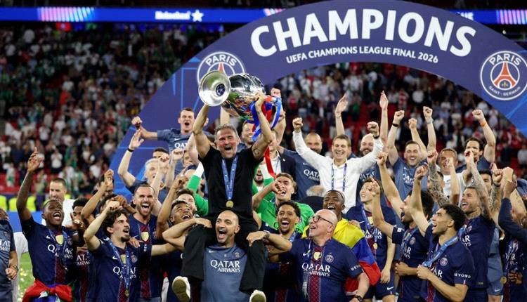 سان جيرمان يقهر آرسنال ويحافظ على لقب دوري أبطال أوروبا
