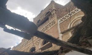 إصابة مواطن في صنعاء جراء انهيار جزئي لمنزله بسبب الأمطار الغزيرة

