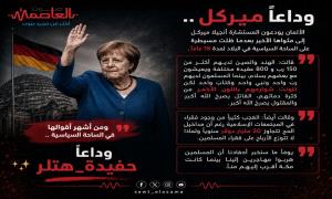 إنفوجرافيك : وداعاً ميركل 
