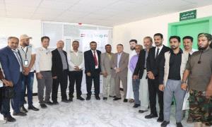 أمين محلي أبين يدشّن مخيم الرازي الجراحي المجاني لإجراء 320 عملية جراحية أبين
