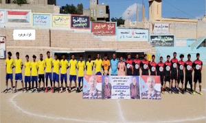 إعصار"قعزان"يكتسح الصمود والنصر يطير إلى المربع الذهبي في دوري الفقيد القشم