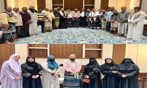 معالي وزير الدولة محافظ العاصمة عدن يستقبل فريق الحوار والتواصل بمشروع عدن الوطني
