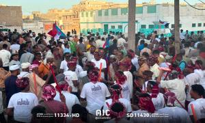‏رئيس انتقالي الشحر يشارك في زيارة زغفه ضمن فعاليات العواد السنوي لحي الخور