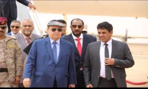 الشيخ راجح سعيد باكريت يعزي في وفاة الرئيس السابق عبدربه منصور هادي