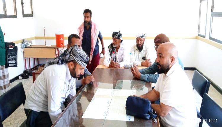 الجعوني يتفقد سير العملية التعليمية في ثانوية خالد بن الوليد بيافع رصُد