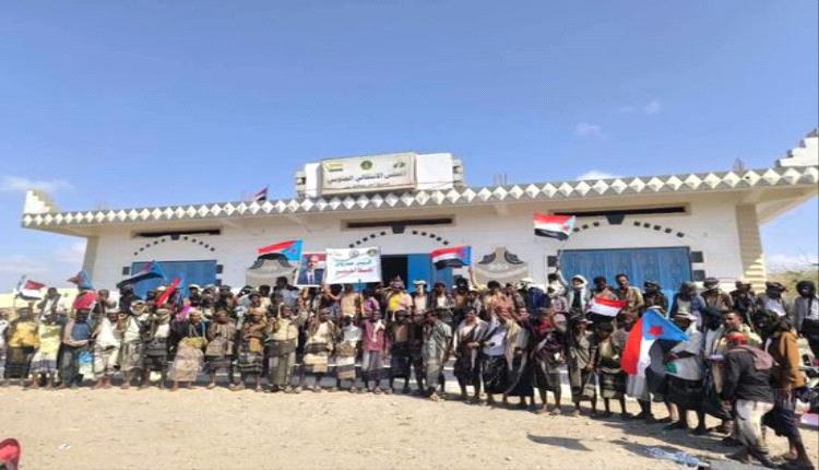 أبناء أحور يستجيبون لدعوة الانتقالي للتعبئة العامة دفاعًا عن الجنوب