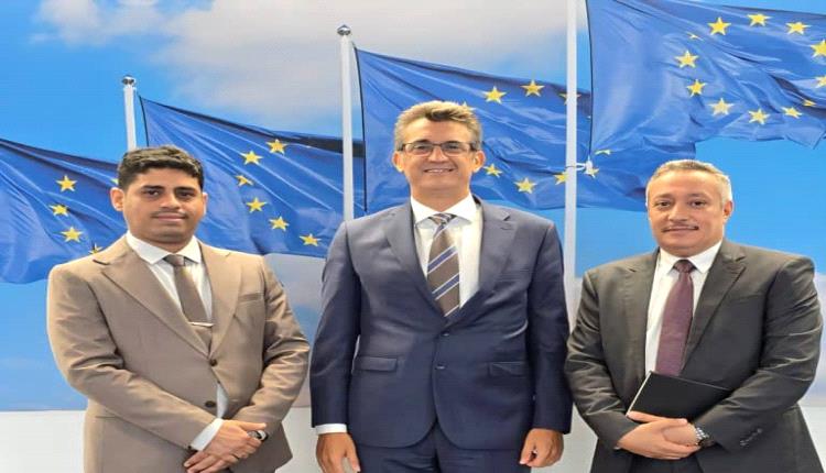 وزير حقوق الإنسان يُطلع بعثة الاتحاد الأوروبي في جنيف على مستجدات أوضاع حقوق الإنسان وتداعيات تصعيد الملـ.ـيشيات الحو.ثية