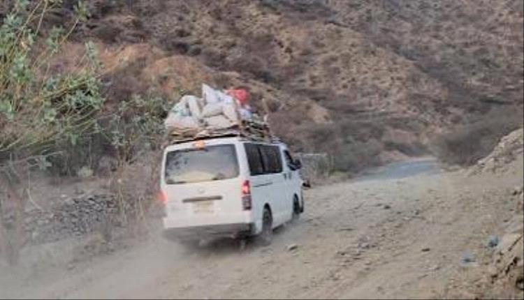 إغلاق طريقين رئيسيين في لحج حفاظاً على سلامة المسافرين