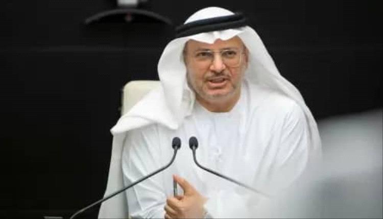 قرقاش: لا تسامح مع التطرف ولا تهاون مع خطاب الكراهية