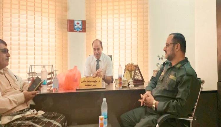 مدير أمن الضالع يزور جامعة خليج عدن الدولية لبحث تعزيز التعاون الأمني والأكاديمي
