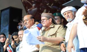 كلمة الأمين العام أمام الحشود الجماهيرية في مليونية التعبئة الشعبية للدفاع عن الجنوب بالعاصمة عدن