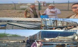 الحو.ثيون ينهبون معدات محطتي كهرباء في حيس والخوخة وينقلونها إلى صعدة