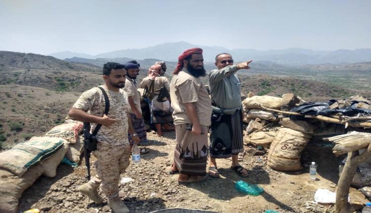 الحوشبي يتفقد الخطوط الأمامية في جبهة كرش ويشدد على اليقظة والجاهزية لمواجهة محاولات الاختراق الحو.ثية