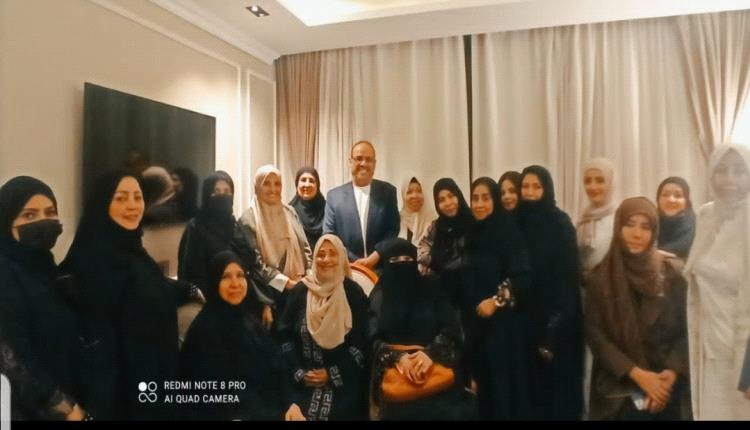 الميسري يلتقي قيادات نسوية جنوبية : الحوار الجنوبي لا يكتمل دون حضور المرأة