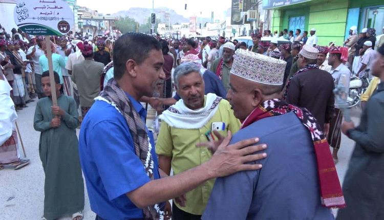 انتقالي وادي وصحراء حضرموت يشارك في فعاليات المطلع السنوي بحافة السوق في تريم
