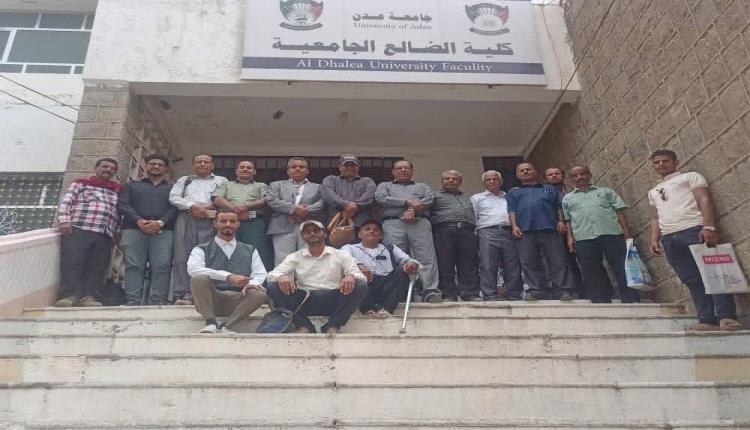 اتحاد طلاب الشعيب ينفذ زيارة ميدانية إلى كلية الضالع الجامعية لبحث سبل دعم الطلاب