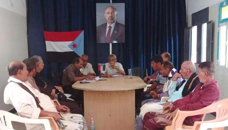 تنفيذية انتقالي دار سعد تعقد اجتماعها الدوري وتناقش القضايا التنظيمية