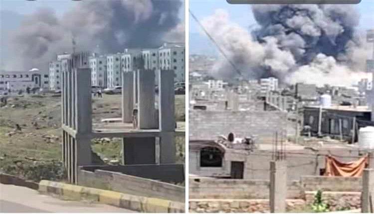 الكشف عن ابرز المواقع الحـ,ـوثية التي استهدفها الطيران الحربي في تعز