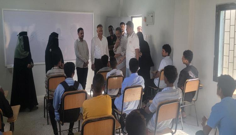 الجاوي يدشّن العام الدراسي الجديد ويطلق لجان المتابعة الميدانية في معاهد عدن التقنية والمهنية