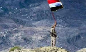 قوات الجيش تعلن تحرير 5 تباب استراتيجية في جبهة حيفان جنوب تعز   