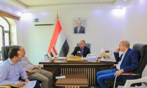 وزير النقل يناقش اوضاع مؤسسات الموانئ المحررة وسير النشاط الملاحي 